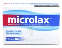 Microlax Sorbitol Citrate Et Laurilsulfoacetate De Sodium S Rect En Récipient Unidose 12récip-unidoses-can/5ml à RUMILLY
