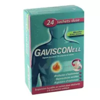 Gavisconell Menthe Sans Sucre, Suspension Buvable 24 Sachets à RUMILLY