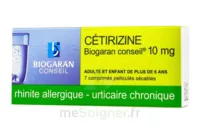 Cetirizine Biogaran Conseil 10 Mg, Comprimé Pelliculé Sécable à RUMILLY