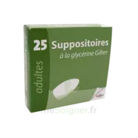 Suppositoire A La Glycerine Gifrer Suppos Adulte Sach/25 à RUMILLY