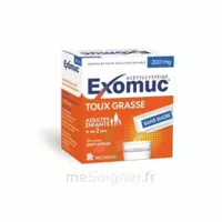 Exomuc 200 Mg, Granulés Pour Solution Buvable En Sachet 24 Sachets/3g à RUMILLY