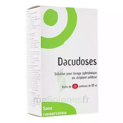 Dacudoses Solution Pour Lavement Ophtalmologique 24unid/10ml à RUMILLY