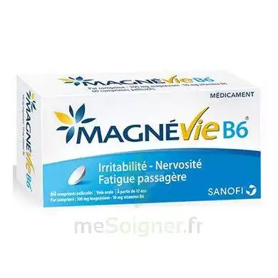 Magnevie B6 100 Mg/10 Mg Comprimés Pelliculés Plaq/60 à RUMILLY