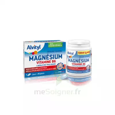 Alvityl Magnésium Vitamine B6 Libération Prolongée Comprimés Lp B/45 à RUMILLY