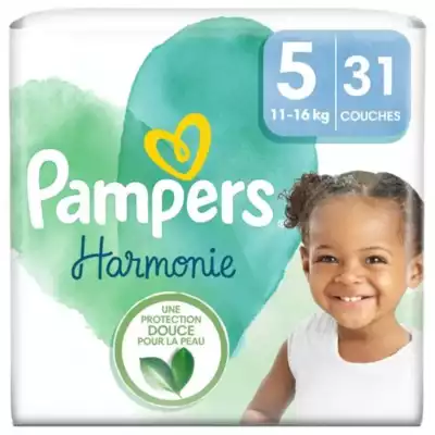 Pampers Harmonie Couche T5 Paquet/31 à RUMILLY